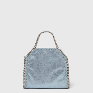Stella McCartney Falabella Tiny Tote Bag Sapphire blue - Image 3