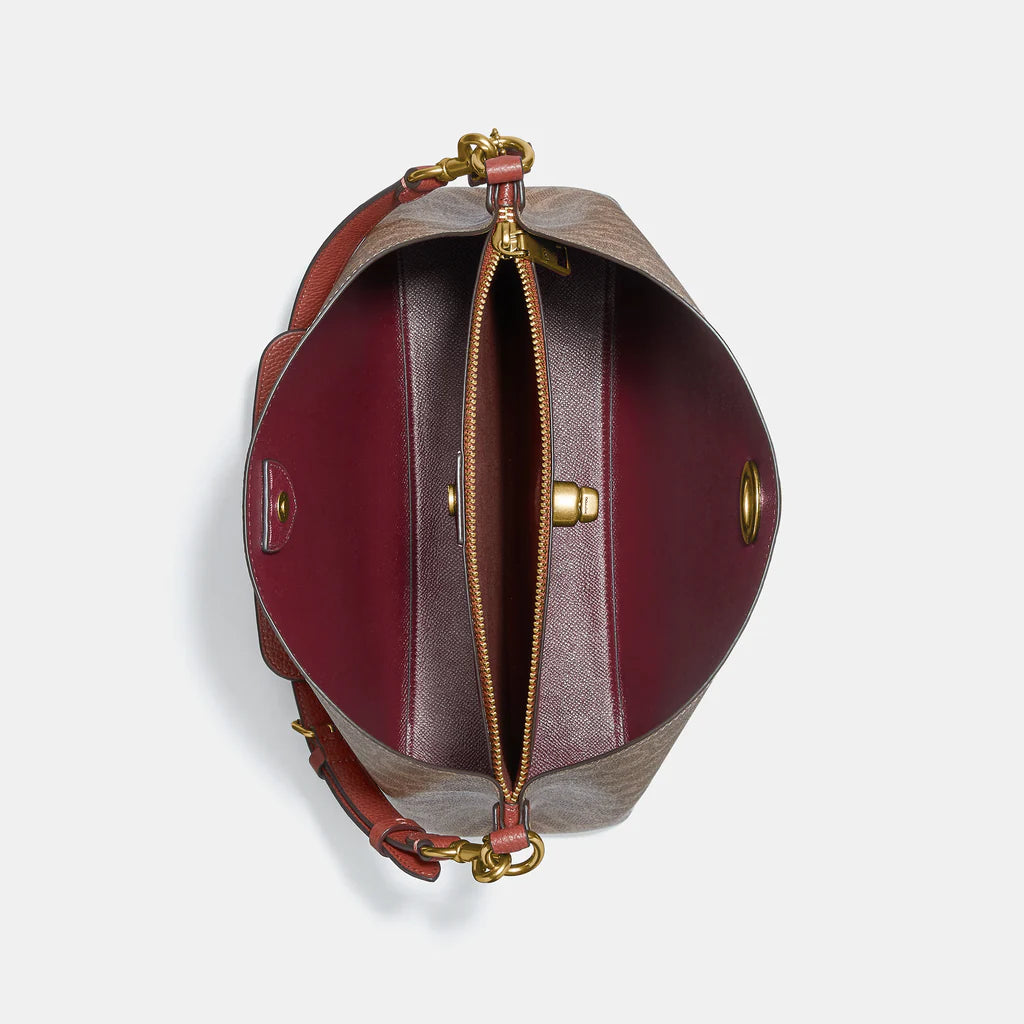 Coach Willow Shoulder Bag In Signature Canvas - Image 4
