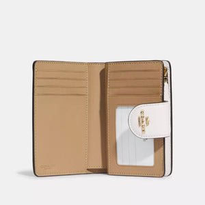 Coach Medium Corner Zip Wallet In Signature Canvas With Mystical Floral Print - Image 2