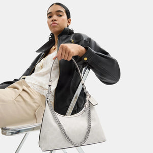 Coach Juliet Shoulder Bag 25 In Signature Canvas White Chalk - Image 2