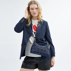 Coach Juliet Shoulder Bag 25 In Signature Denim - Image 6