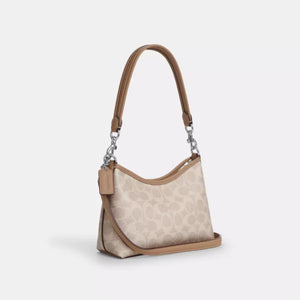 Coach Laurel Small Shoulder Bag In Signature Canvas - Image 5