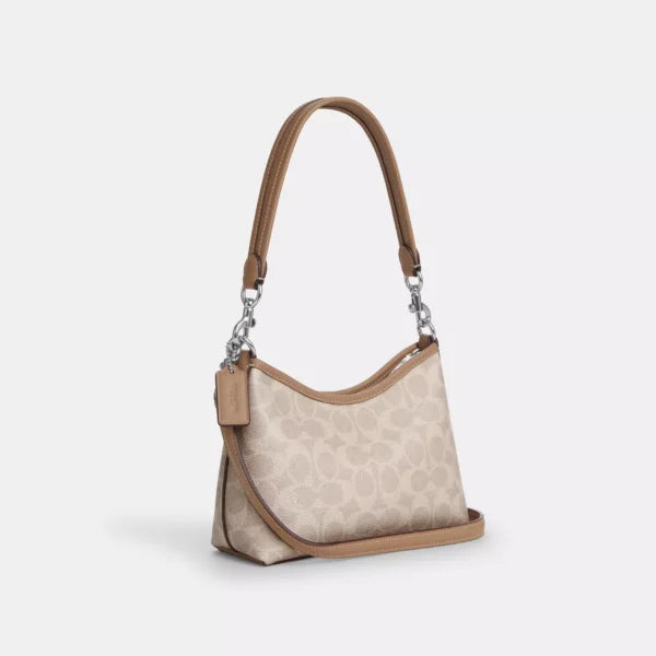 Coach Laurel Small Shoulder Bag In Signature Canvas - Image 5