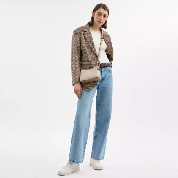 Coach Laurel Small Shoulder Bag In Signature Canvas - Image 2