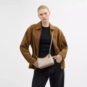 Coach Laurel Small Shoulder Bag In Signature Canvas - Image 4