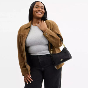 Coach Laurel Small Shoulder Bag Black - Image 3