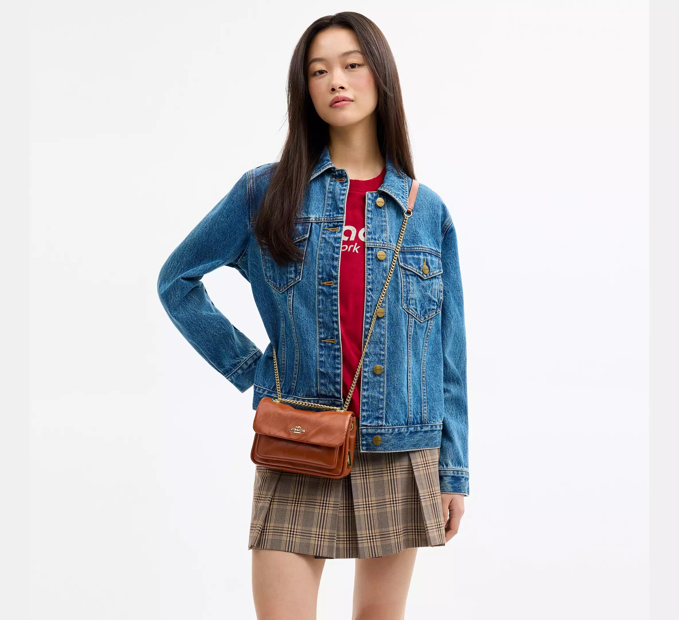 Elodie Crossbody Bag 18 With Quilting - Image 3