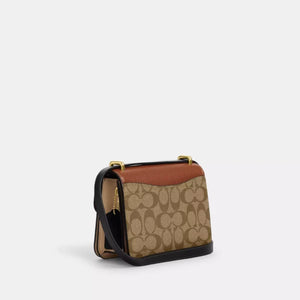 Coach Morgan Square Crossbody Bag In Colorblock Signature Canvas - Image 4