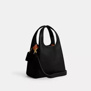 Coach Lana Shoulder Bag 23 Black - Image 2
