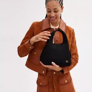 Coach Lana Shoulder Bag 23 Black - Image 6
