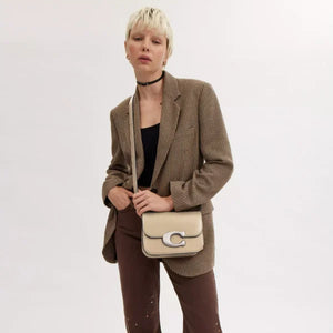 Coach Idol Leather Ivory - Image 7