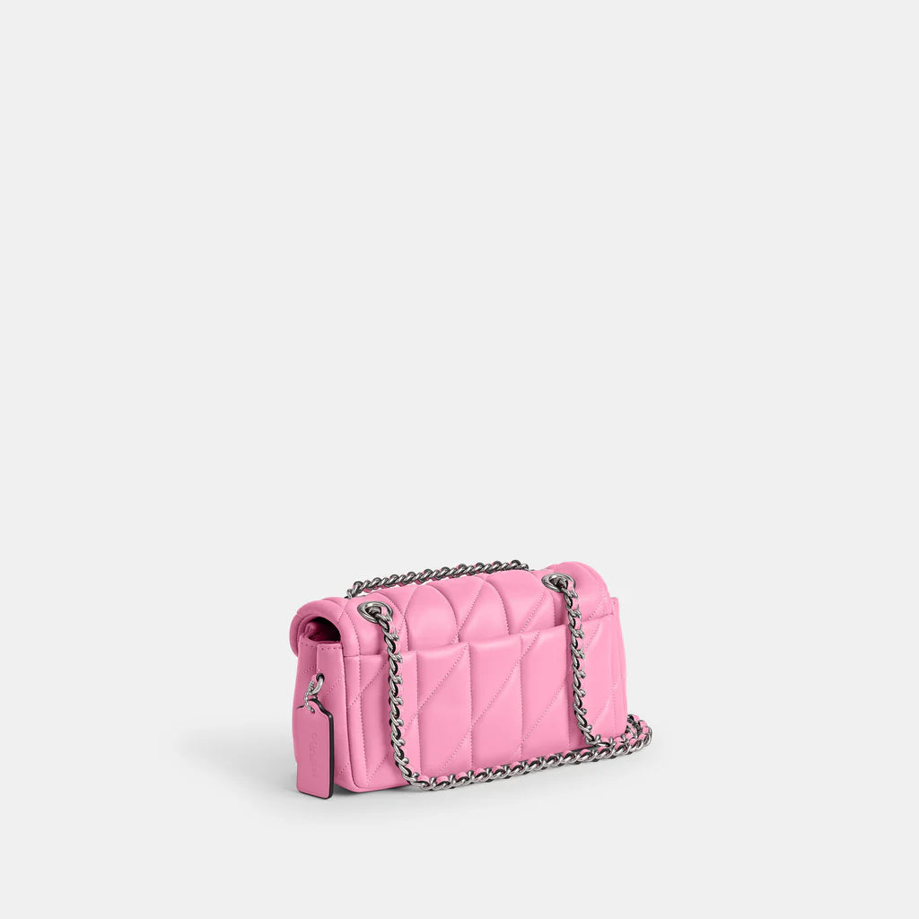 Tabby Shoulder Bag 20 With Quilting leather Pink - Image 2