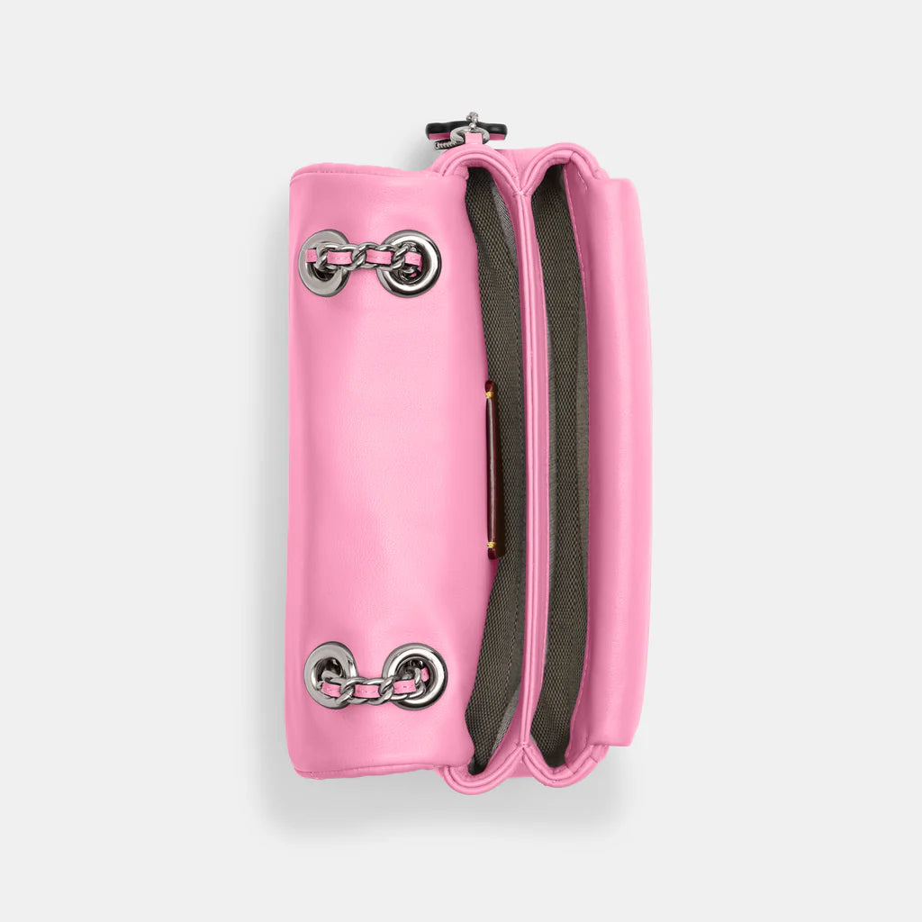 Tabby Shoulder Bag 20 With Quilting leather Pink - Image 4