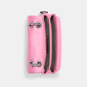 Tabby Shoulder Bag 20 With Quilting leather Pink - Image 4