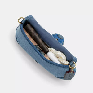 Coach Soho Flap Bag In Repurposed Denim - Image 4