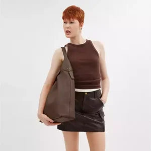 Coach Brooklyn Shoulder Bag 39 Dark Stone - Image 6