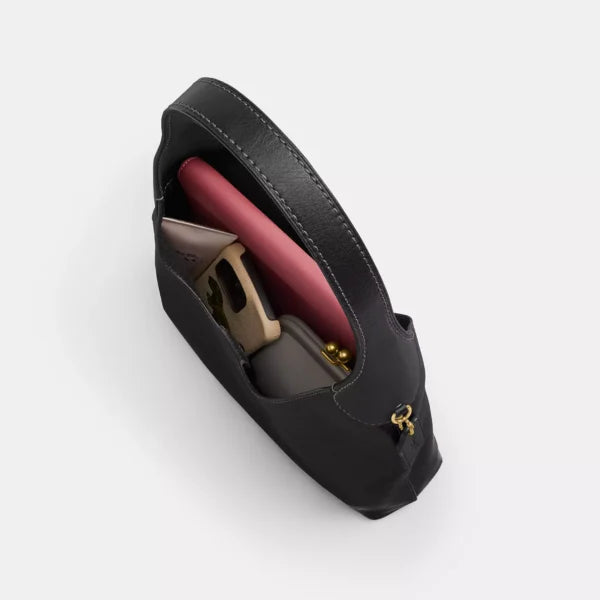 Coach Brooklyn Shoulder Bag 28 Black - Image 5