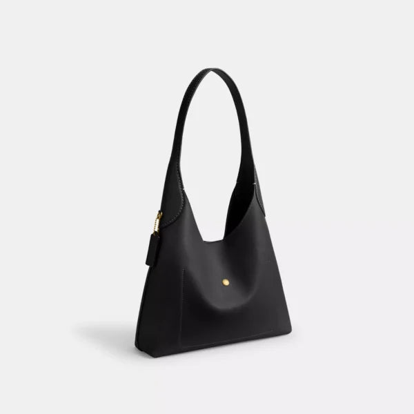 Coach Brooklyn Shoulder Bag 28 Black - Image 2