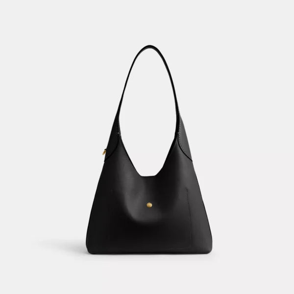 Coach Brooklyn Shoulder Bag 28 Black - Image 3