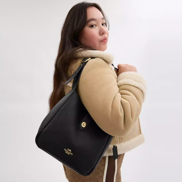 Coach Hadley Convertible Crossbody Bag Black - Image 3