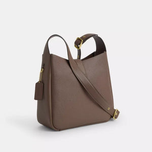 Coach Hadley Convertible Crossbody Bag Dark Stone - Image 4