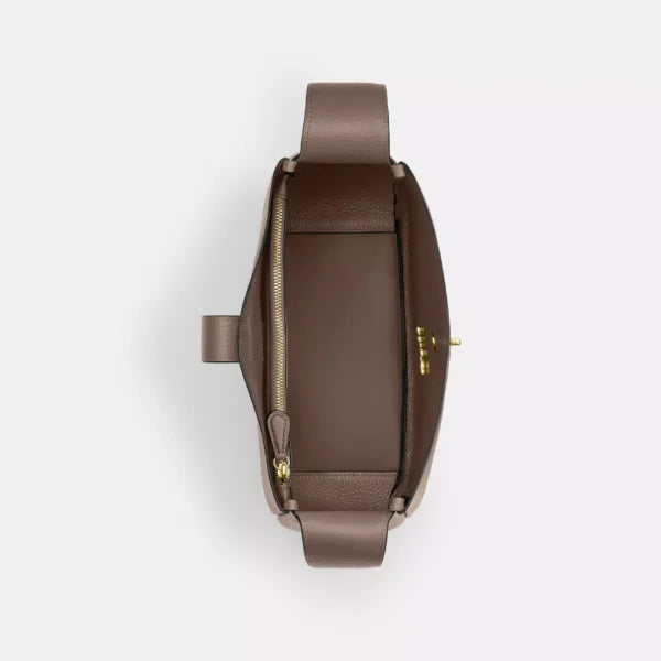 Coach Hadley Convertible Crossbody Bag Dark Stone - Image 5