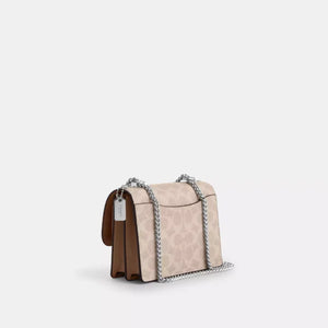 Coach Mini Klare Crossbody Bag In Signature Canvas Sand Taube - Image 2