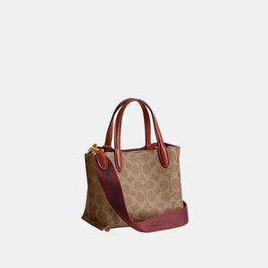 Coach Willow Tote Bag 18 In Signature Canvas - Image 2