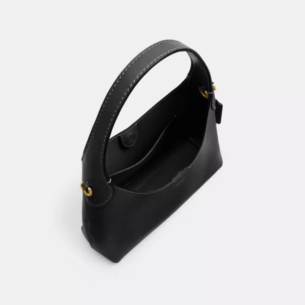Coach Brooklyn Shoulder Bag 23 Black - Image 5
