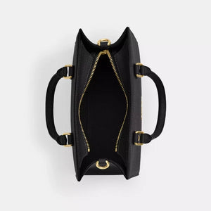 Coach Maggie Small Tote Bag Black - Image 5