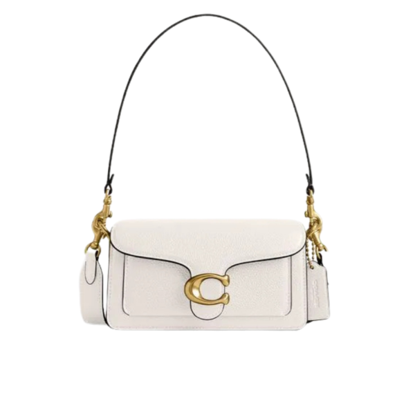 Tabby Shoulder Bag 20 leather Chalk