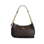 Coach Teri Shoulder Bag In Signature Canvas Brown Black
