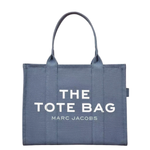 THE Marc Jacobs CANVAS LARGE TOTE BAG Blue Shadow