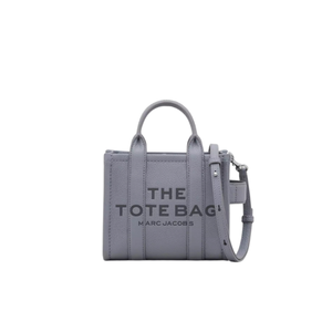The Marc Jacobs Crossbody Tote Bag Leather Wolf Grey
