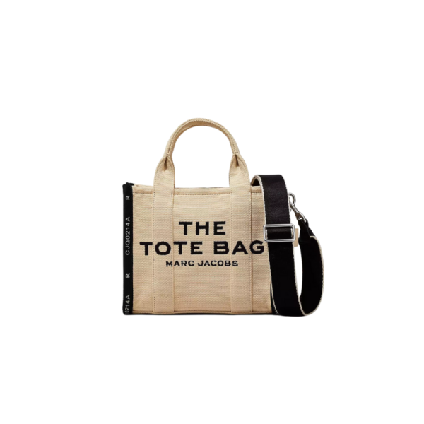 The Marc Jacobs Small Tote Bag Jacquard Warm Sand