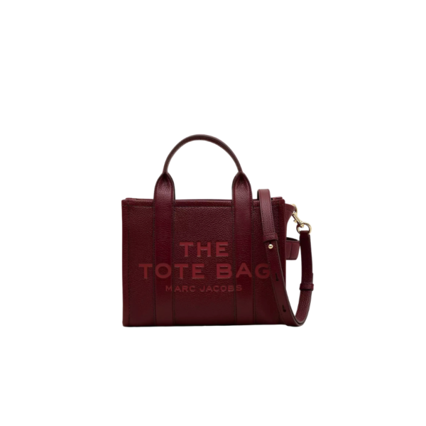 The Marc Jacobs Small Tote Bag Leather Cherry