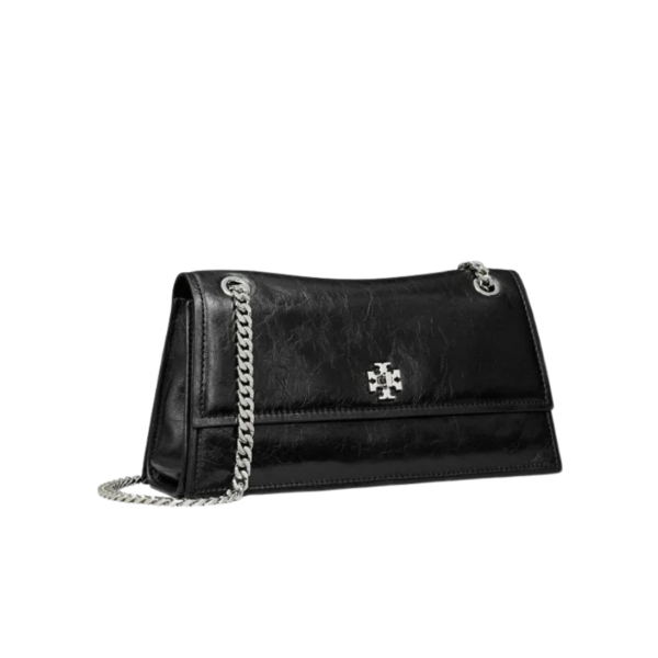 Tory Burch Kira Turnlock Shoulder Bag Black