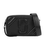 MARC JACOBS The Moto Shot Black Leather Camera Bag