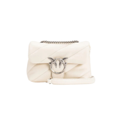 Mini Love Bag Puff Maxi Quilt WHITE+WHITE-OLD SILVER