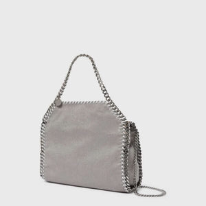 Stella McCartney Falabella Mini Tote Bag Grey - Image 3