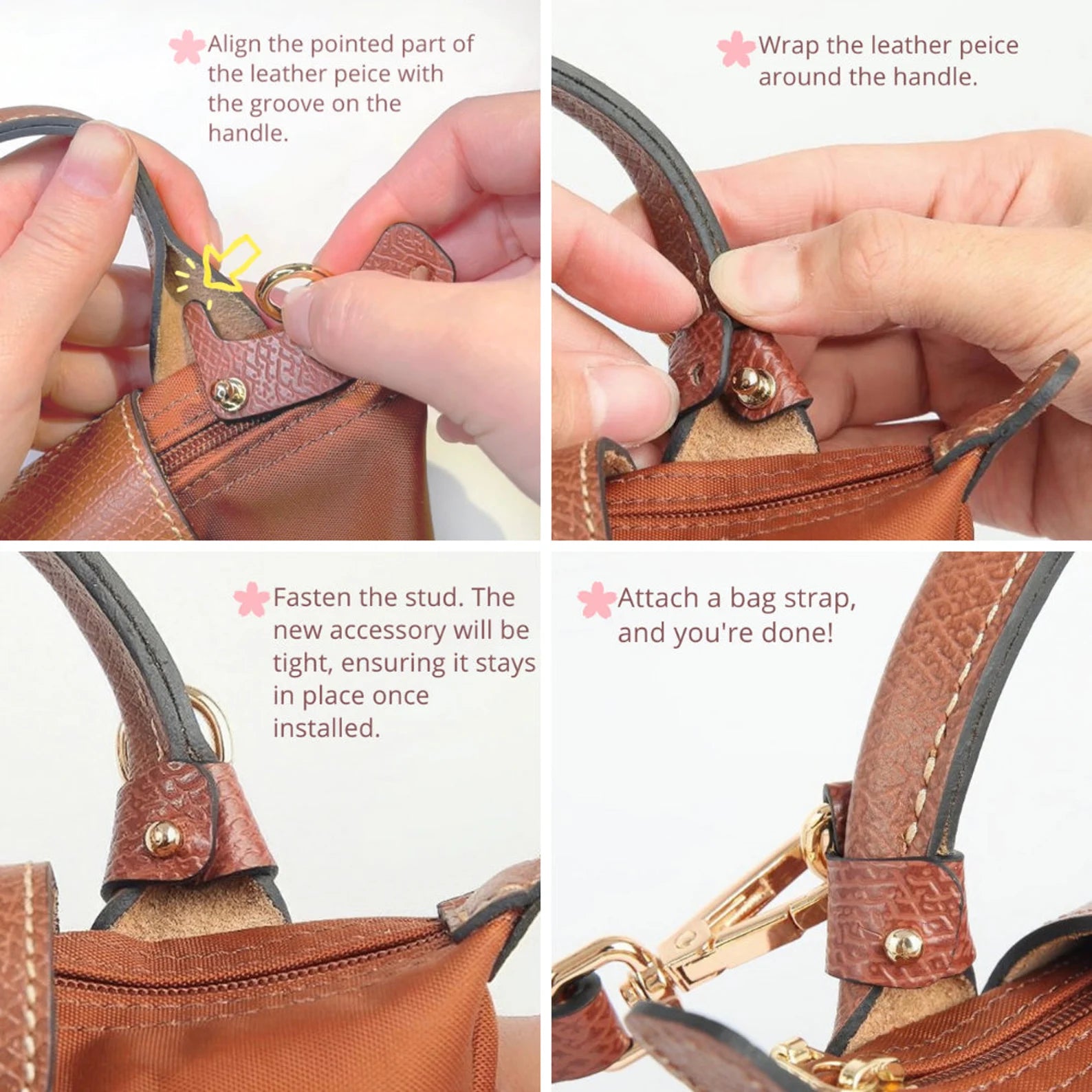 Longchamp Strap 3pcs Transformation kit - Image 2