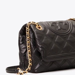 Tory Burch Fleming soft shoulder bag Black - Image 3