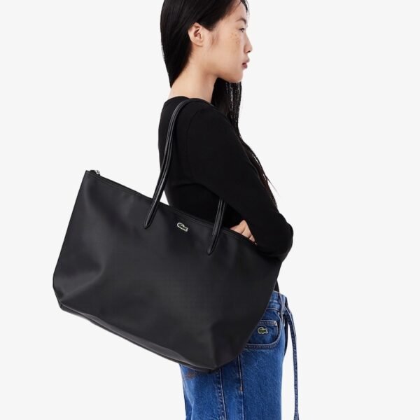 Lacoste Large L.12.12 Concept Tote Black - Image 5
