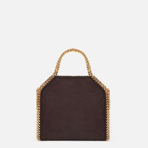 Stella McCartney Falabella Tiny Tote Bag Brown - Image 5