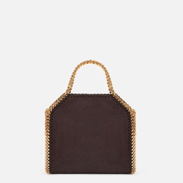 Stella McCartney Falabella Tiny Tote Bag Brown - Image 5
