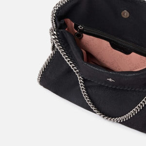 Stella McCartney Falabella chain-trimmed tote bag Black Silver - Image 5