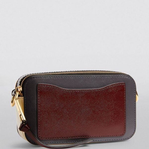 The Marc Jacobs Snapshot Cross-Body Bag Colorblock Shadow Grey/Multi - Image 4