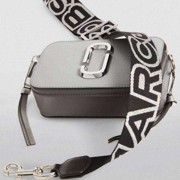 The Marc Jacobs Snapshot Cross-Body Bag Colorblock Wolf Grey/Multi - Image 3