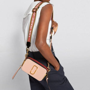 The Marc Jacobs Snapshot Cross-Body Bag Colorblock New Pink/Multi - Image 7