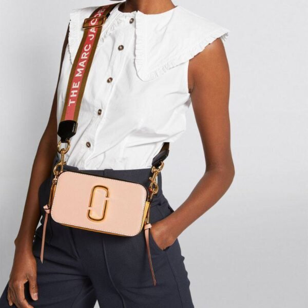 The Marc Jacobs Snapshot Cross-Body Bag Colorblock New Pink/Multi - Image 6